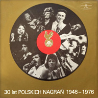 Alicja Majewska 30 Lat Polskich Nagrań 1946-1976 okładka płyty winylowej A